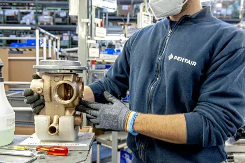 Valve assembly check