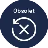 Icon Veraltete Produkt